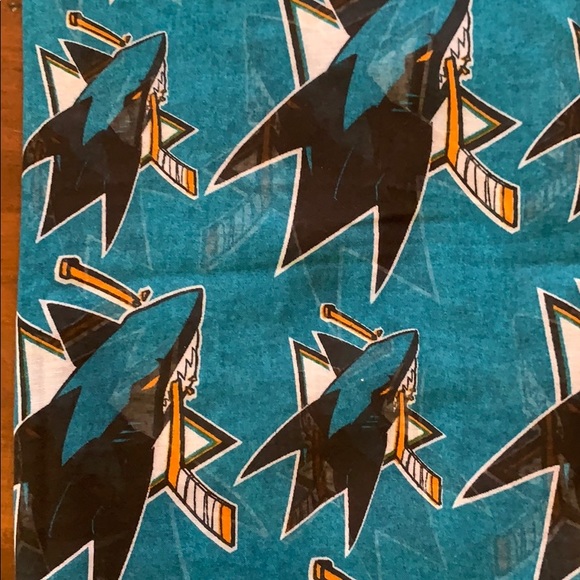 San Jose Sharks mega-bundle hat scarf tops rally - Picture 16 of 16